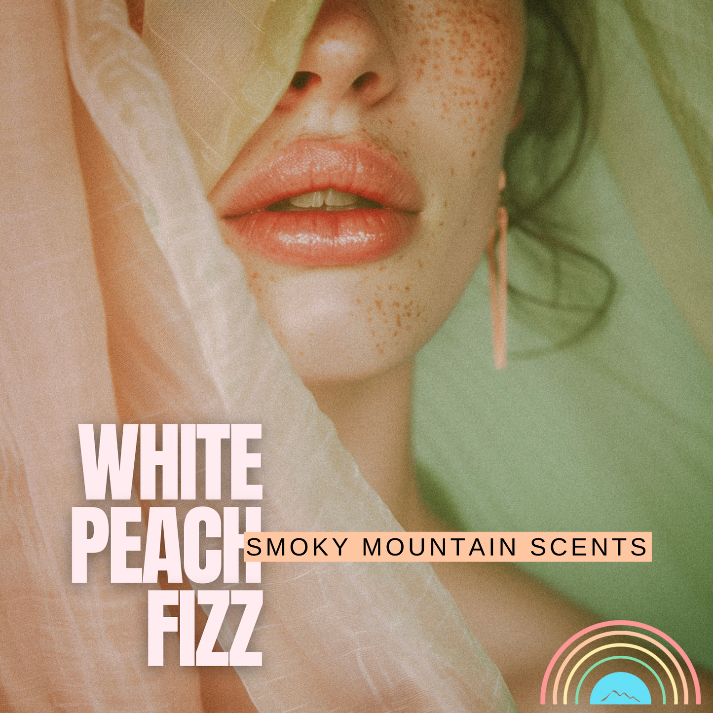 White Peach Fizz Eau De Parfum by Smoky Mountain Scents