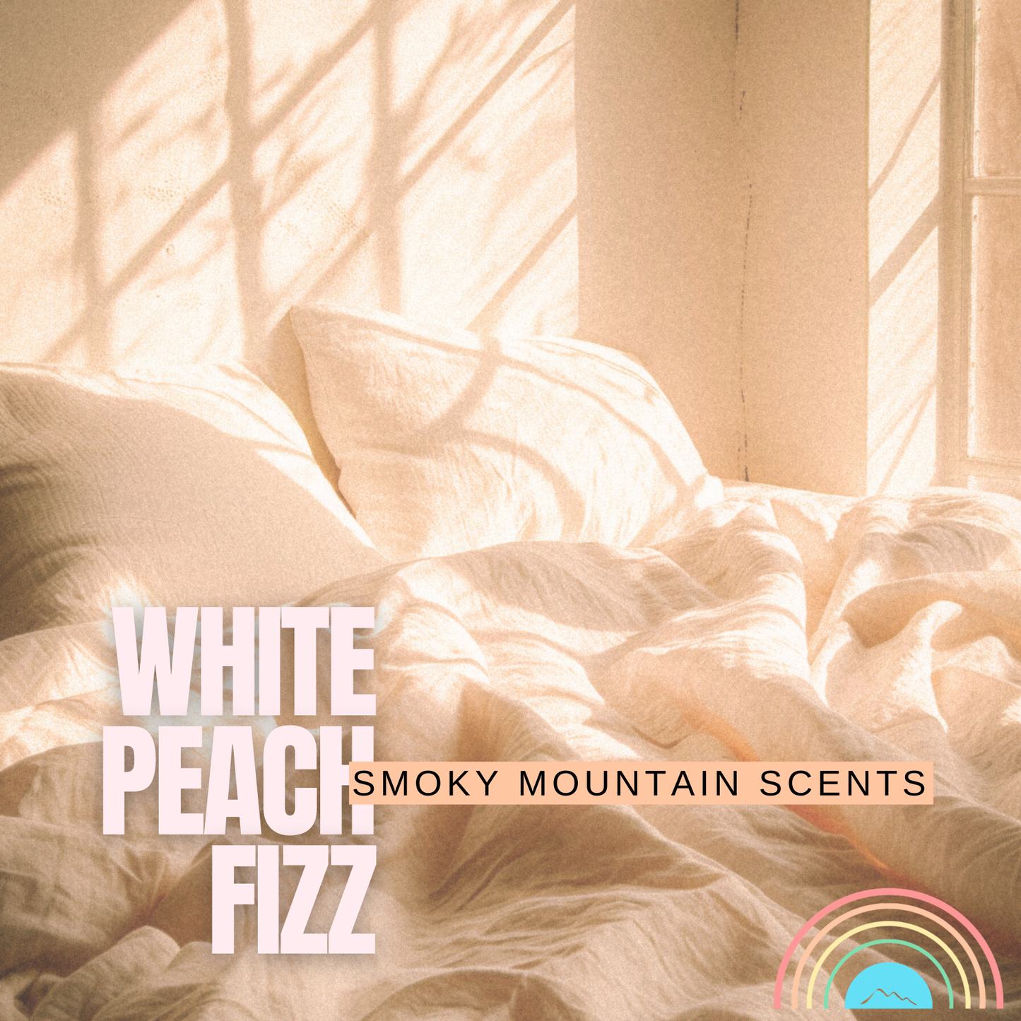 White Peach Fizz Eau De Parfum by Smoky Mountain Scents