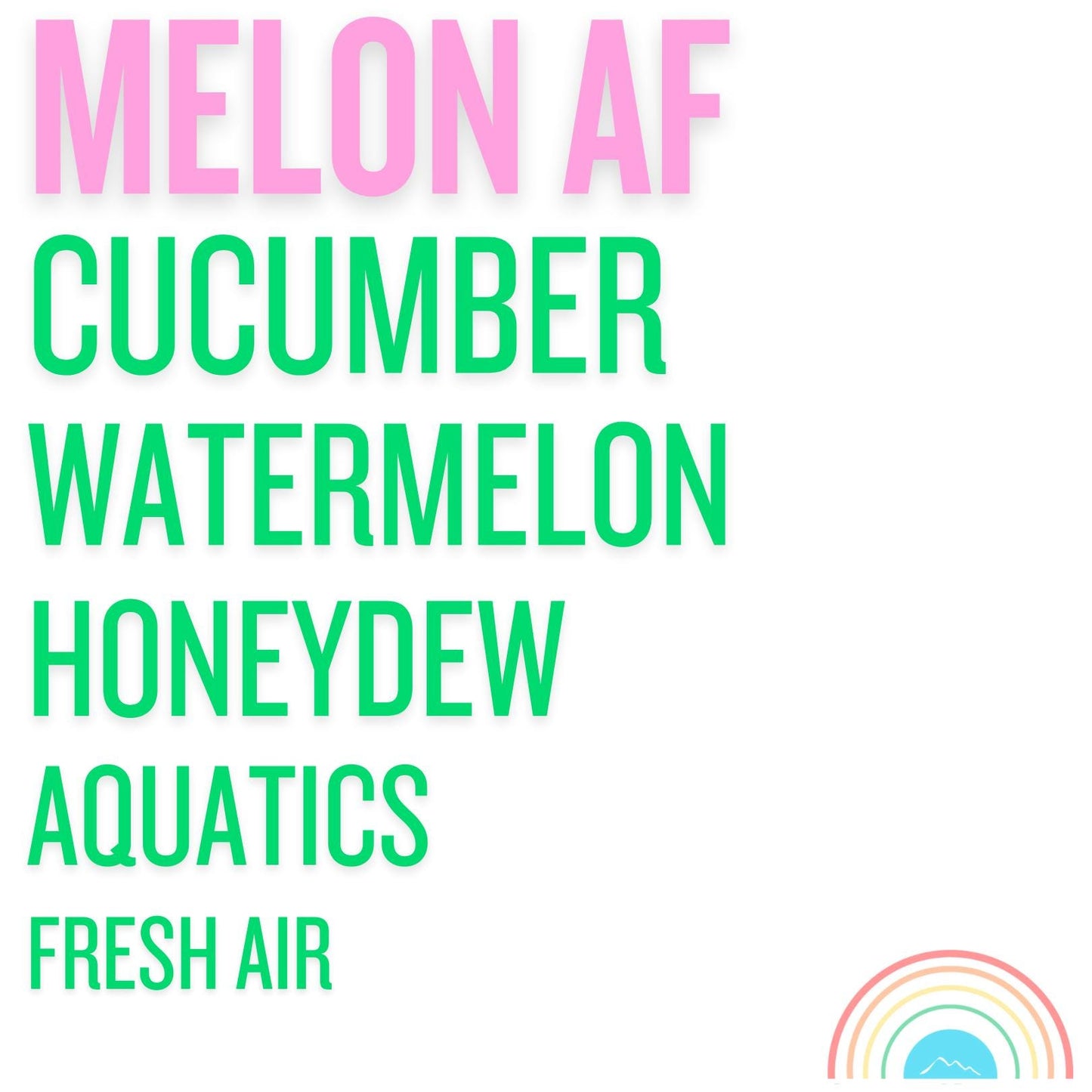 Melon AF Eau De Parfum by Smoky Mountain Scents