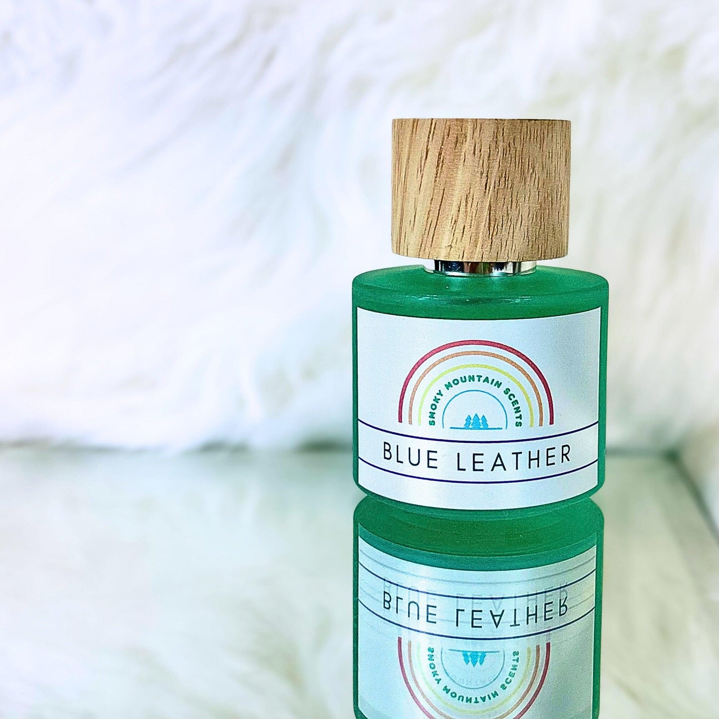 Blue Leather Eau De Parfum by Smoky Mountain Scents