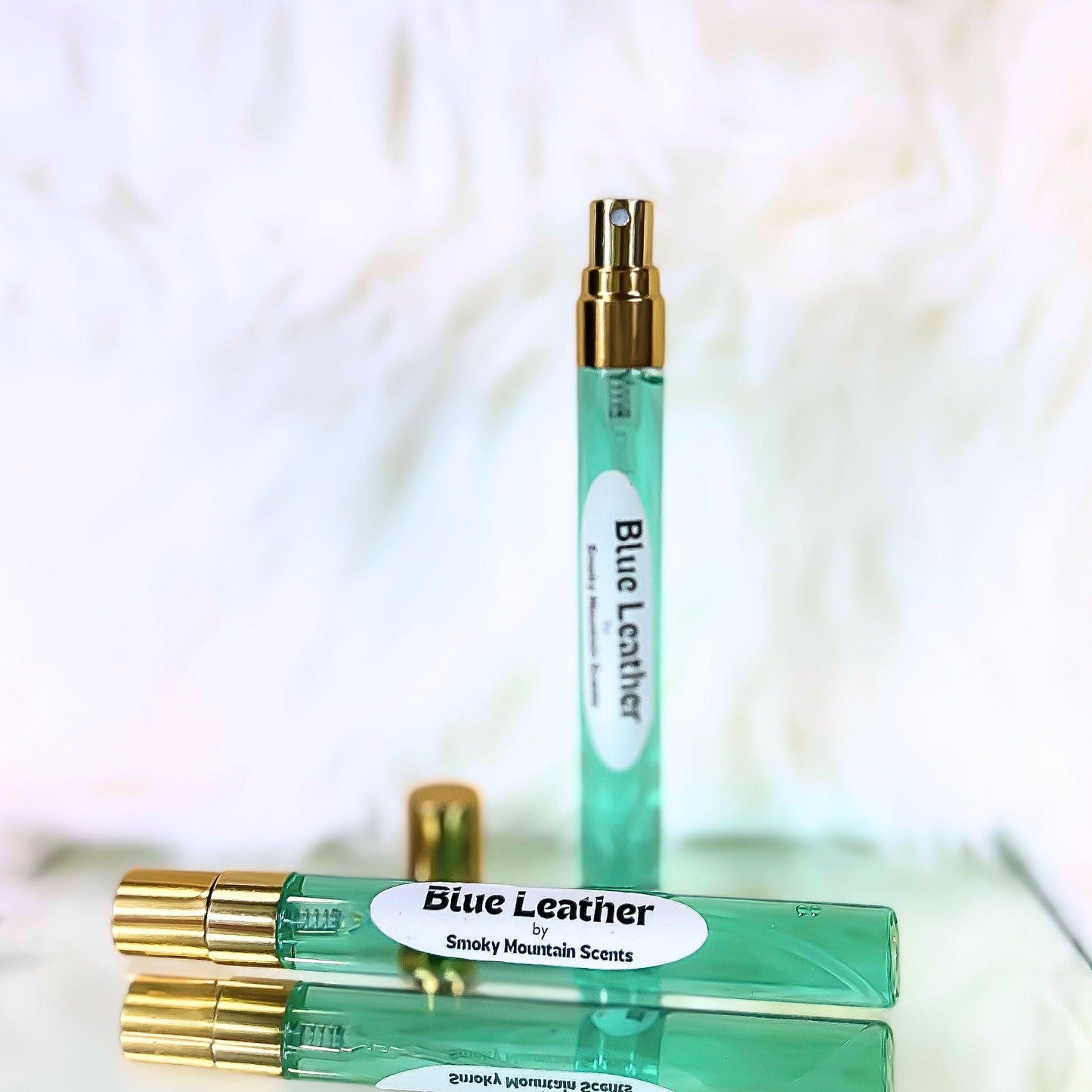 Blue Leather Eau De Parfum by Smoky Mountain Scents