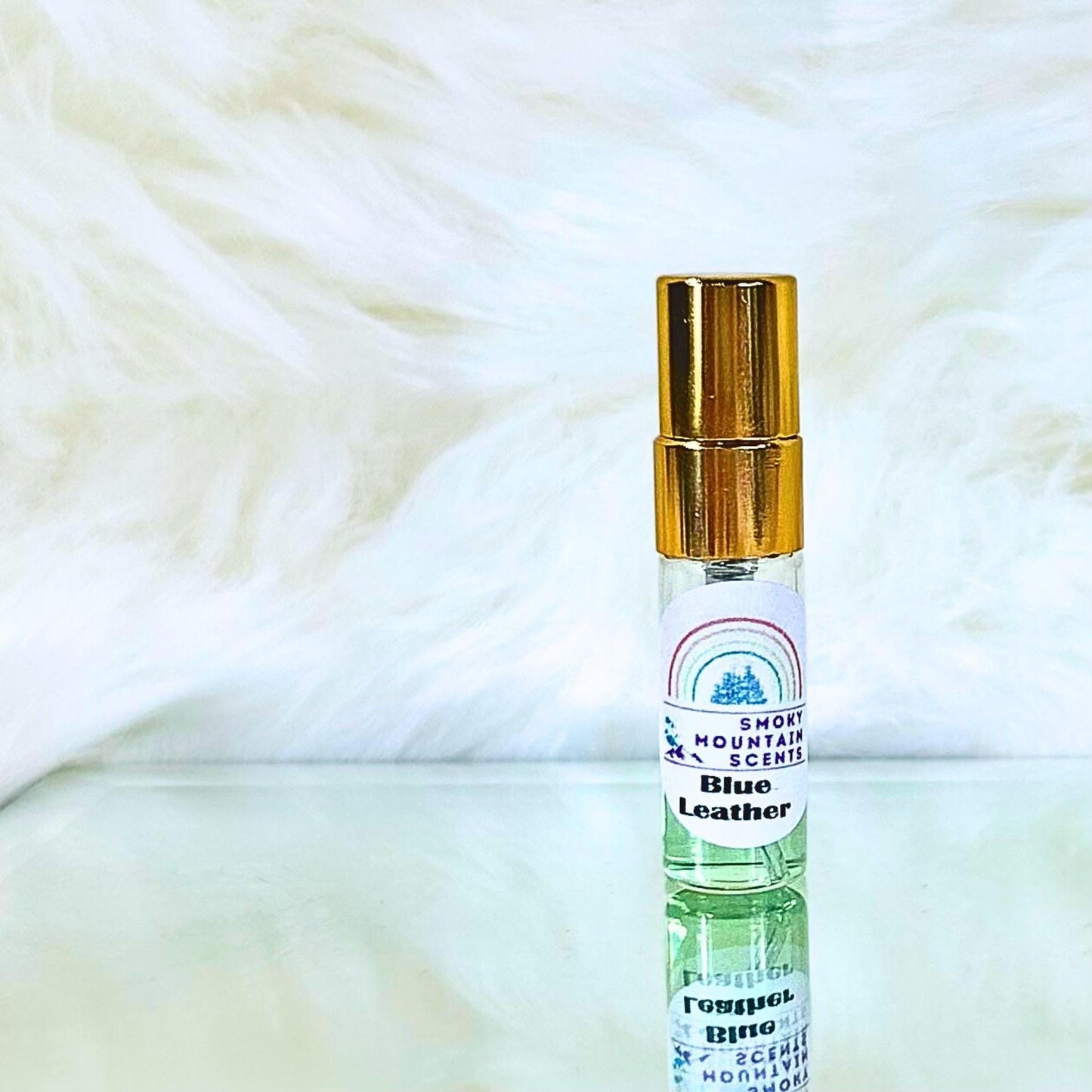 Blue Leather Eau De Parfum by Smoky Mountain Scents