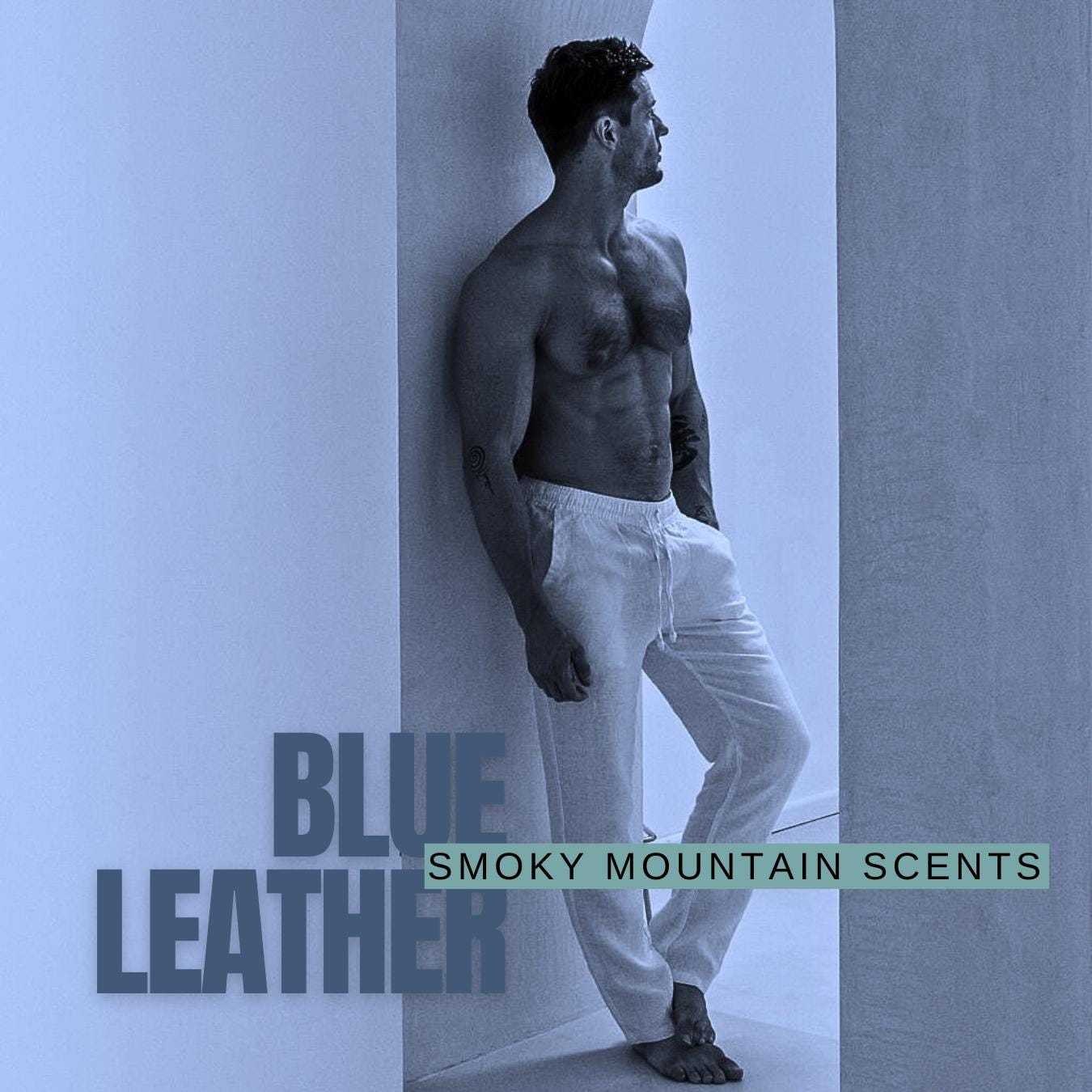 Blue Leather Eau De Parfum by Smoky Mountain Scents