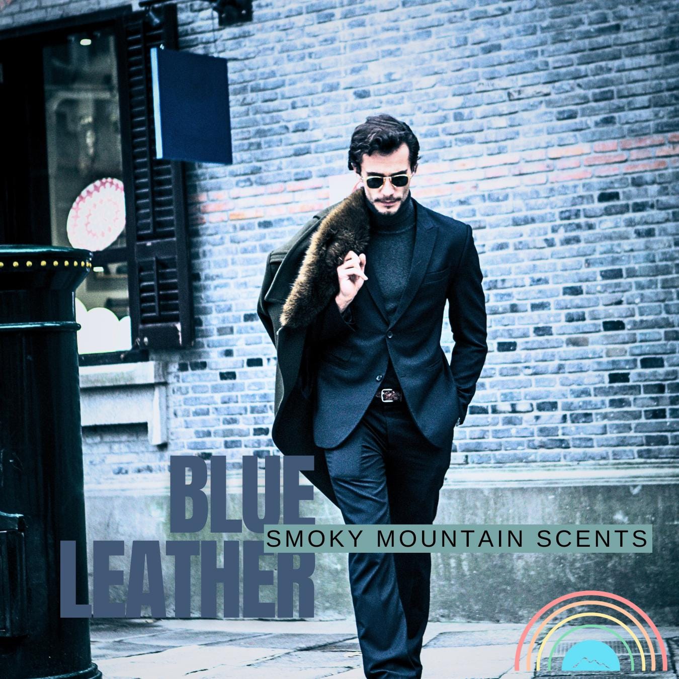 Blue Leather Eau De Parfum by Smoky Mountain Scents